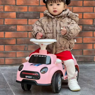 4 WHEEL KIDS TOLO & PUSH CAR WITH MUSIC & LIGHT